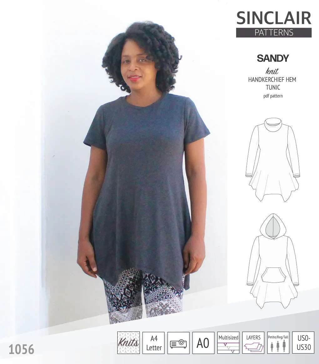 Sandy knit tunic (PDF)