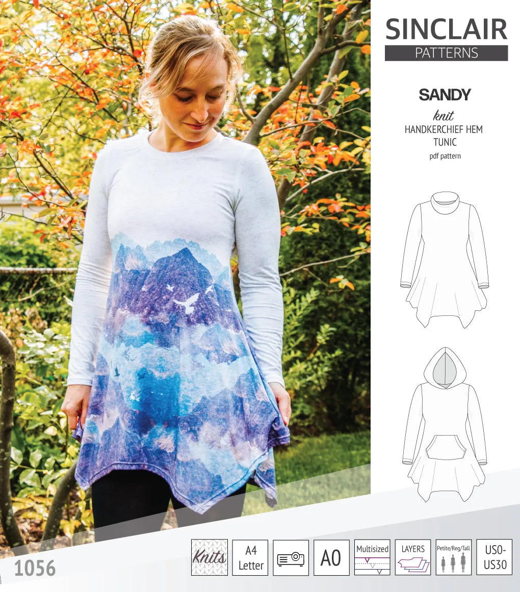 Sandy knit tunic (PDF)
