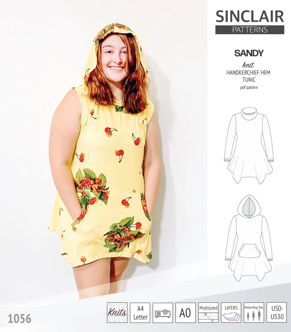 Sandy knit tunic (PDF)