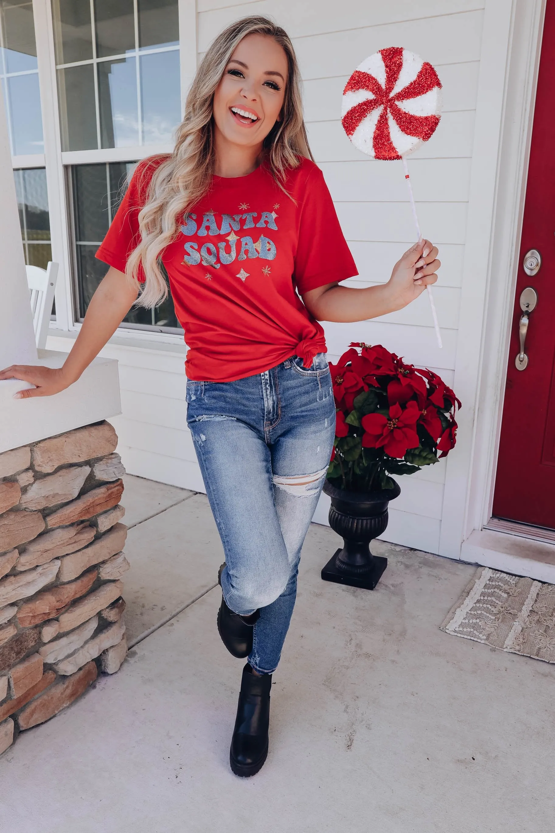 Santa Squad Graphic Tee S-3X