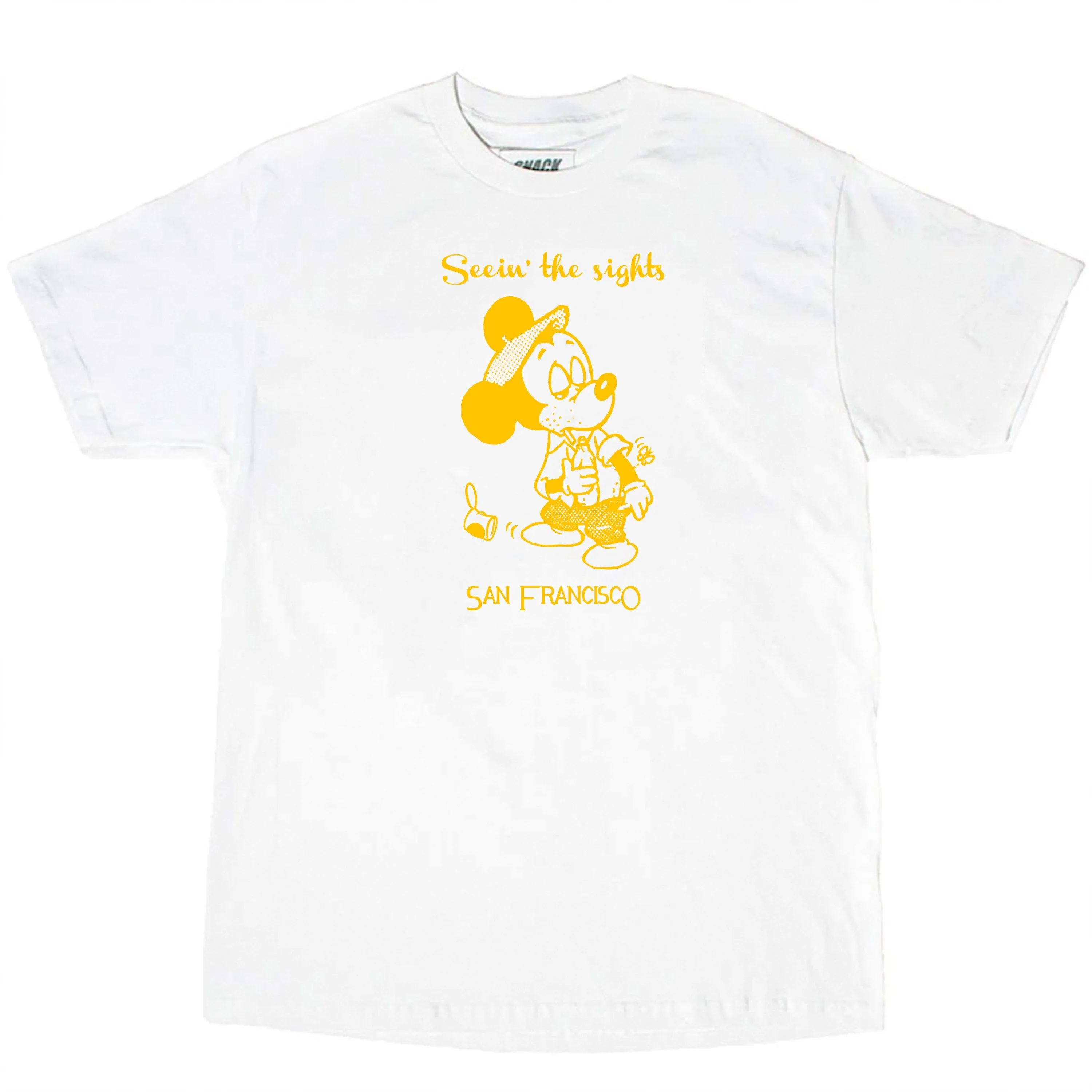 SEEIN THE SIGHTS TEE WHITE