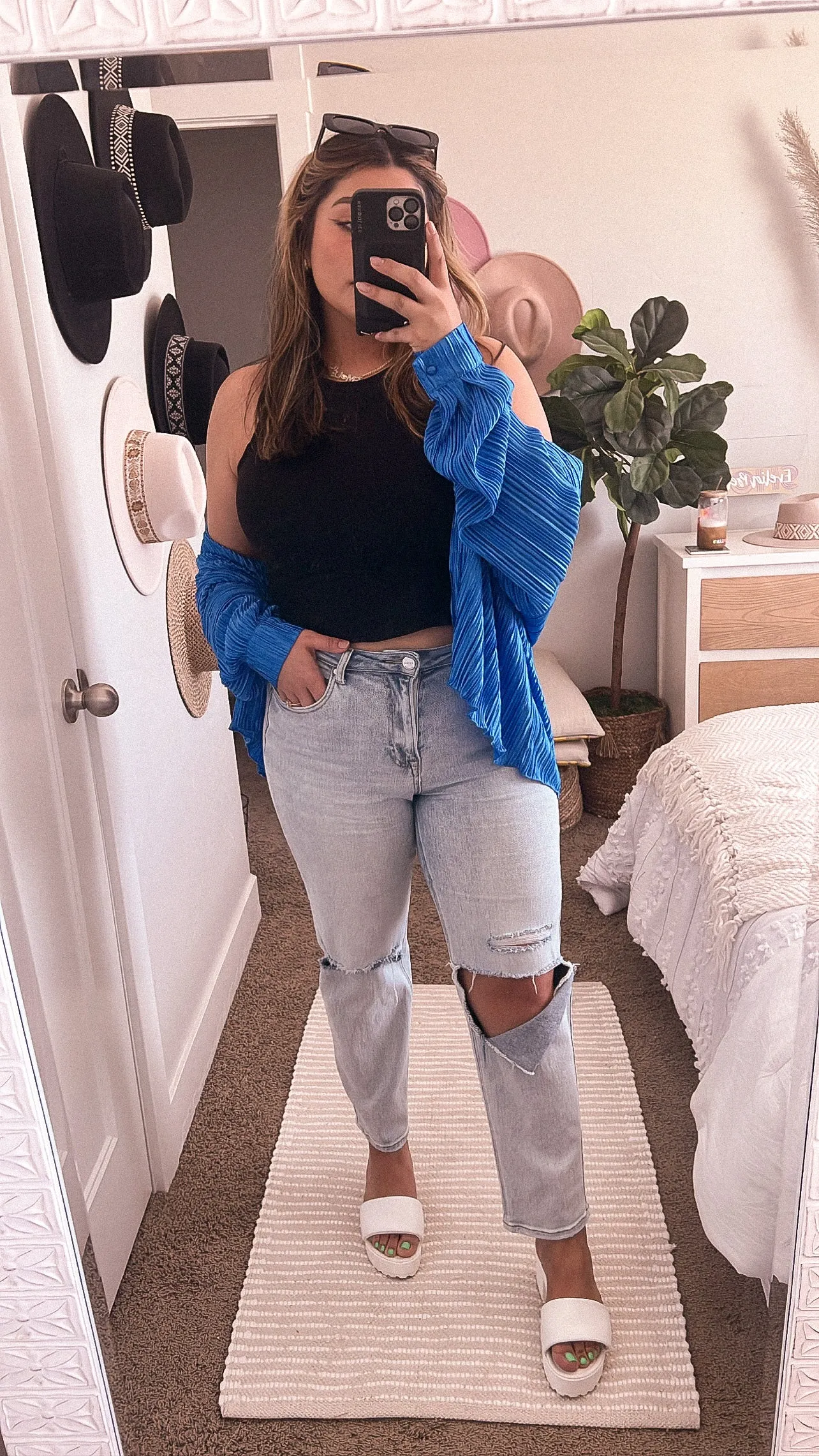 self made pleaded pants