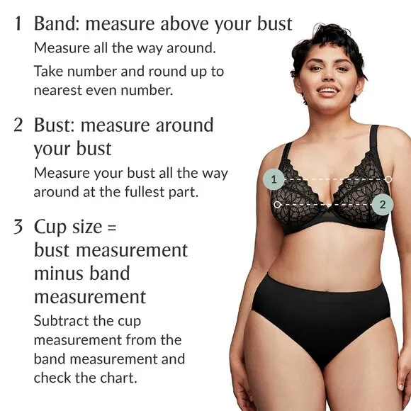 Set of 3! 38C Glamorise CLASSIC SOFT CUP Bra (WIDE-STRAPS) Stretch NUDE NEW
