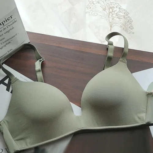 Sexy Lingerie Adjustable Push Up Comfort Wireless Bras