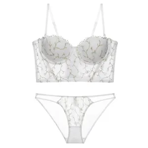 Sexy Women Bra Pants Prevent Sagging Lingerie Sets