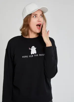 Shiraleah Here For The Boos Sweatshirt