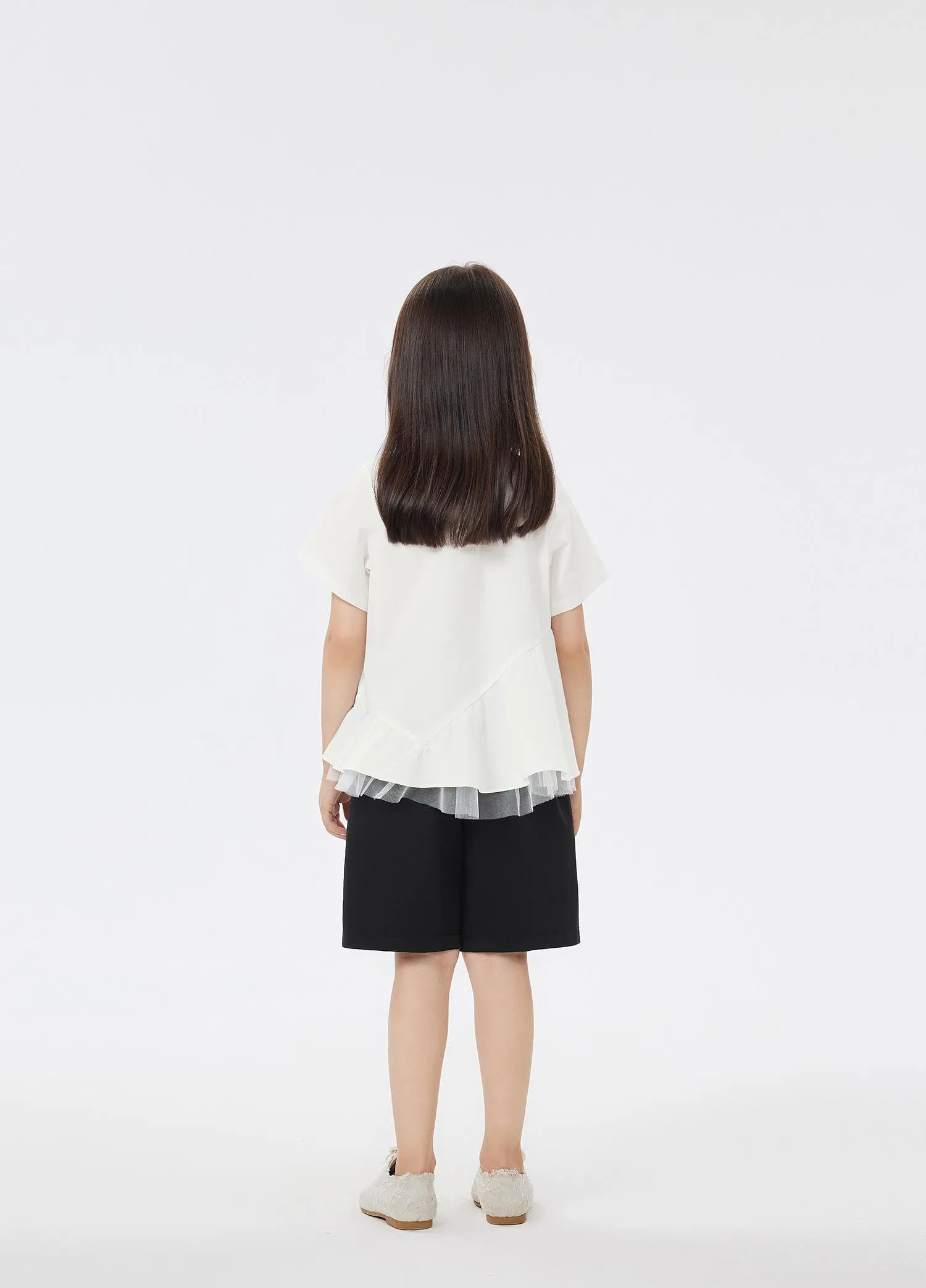 Shirt / jnby by JNBY Crewneck Short Sleeve Top