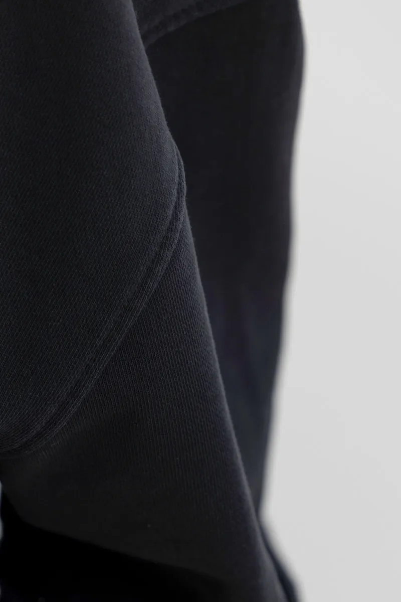 Short Sleeve Sweat Black