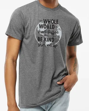 Short Staffed World Tee Shirt