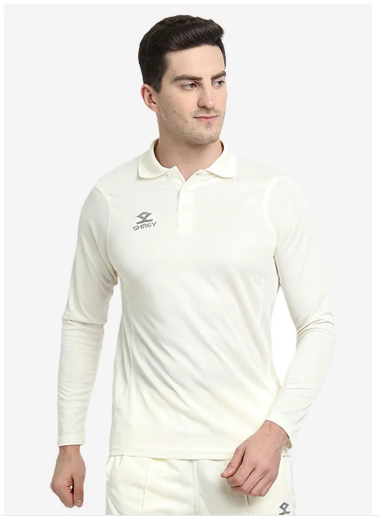 Shrey Cricket Match Shirt L/S