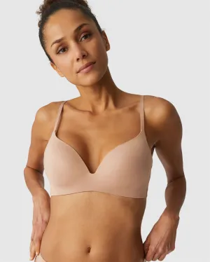Simone Perele Essentiel Padded Triangle Bra- Nude