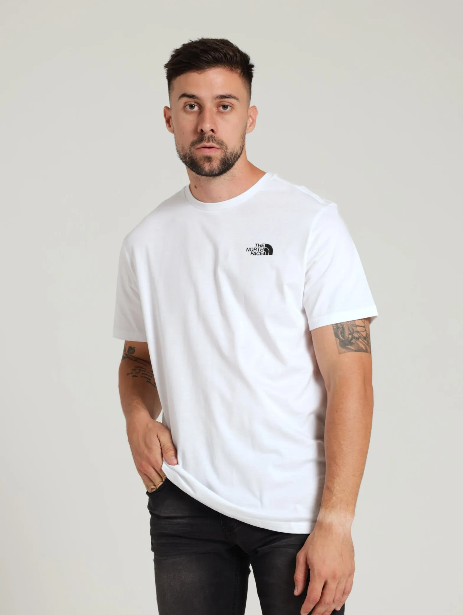 Simple Dome Tee - White