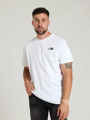 Simple Dome Tee - White