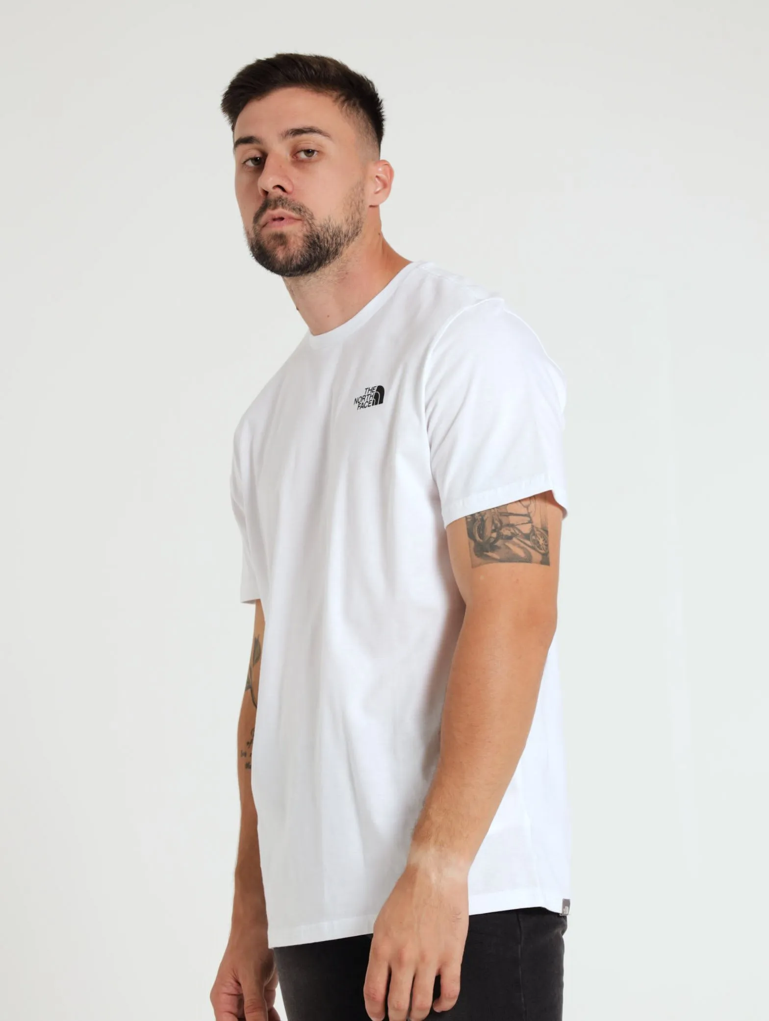 Simple Dome Tee - White