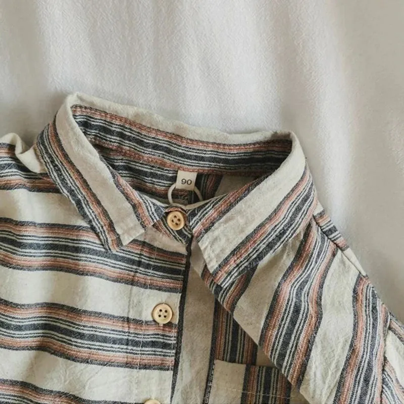 Simple Long Sleeve Baby Shirt