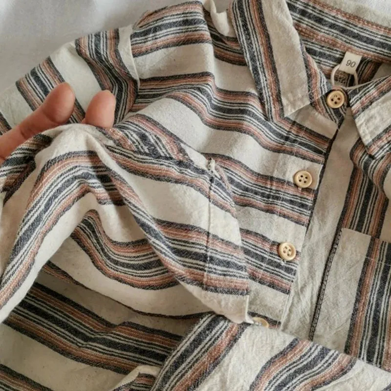 Simple Long Sleeve Baby Shirt