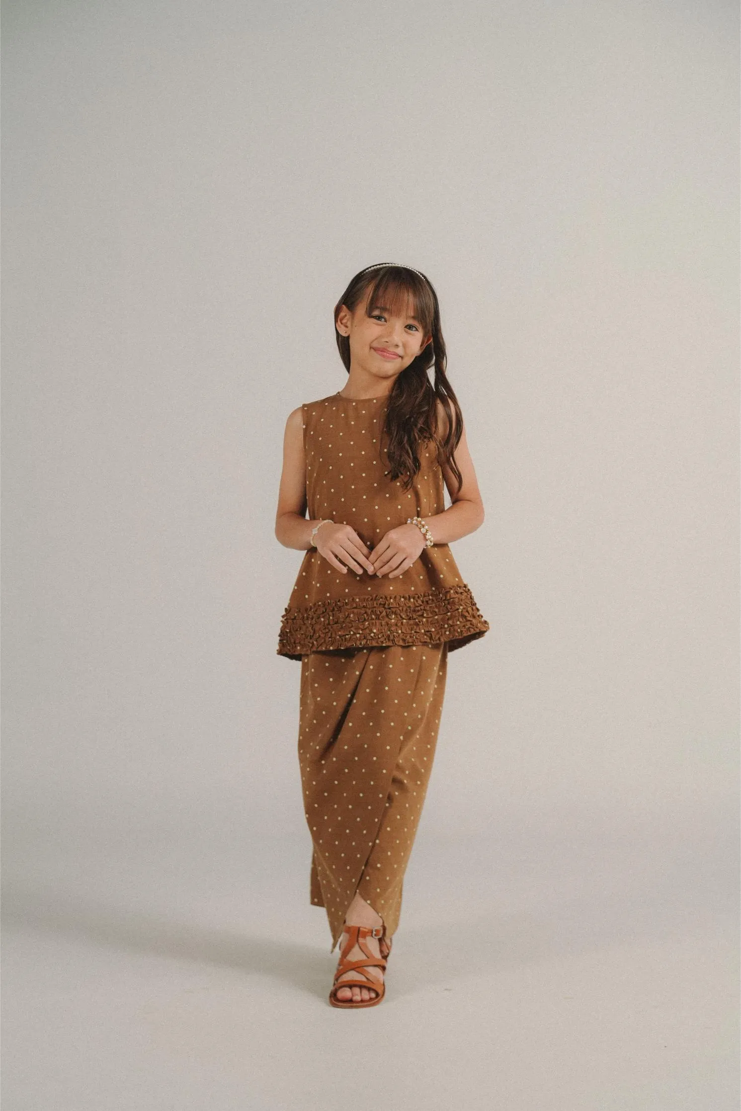 SKYE KURUNG IN CINNAMON