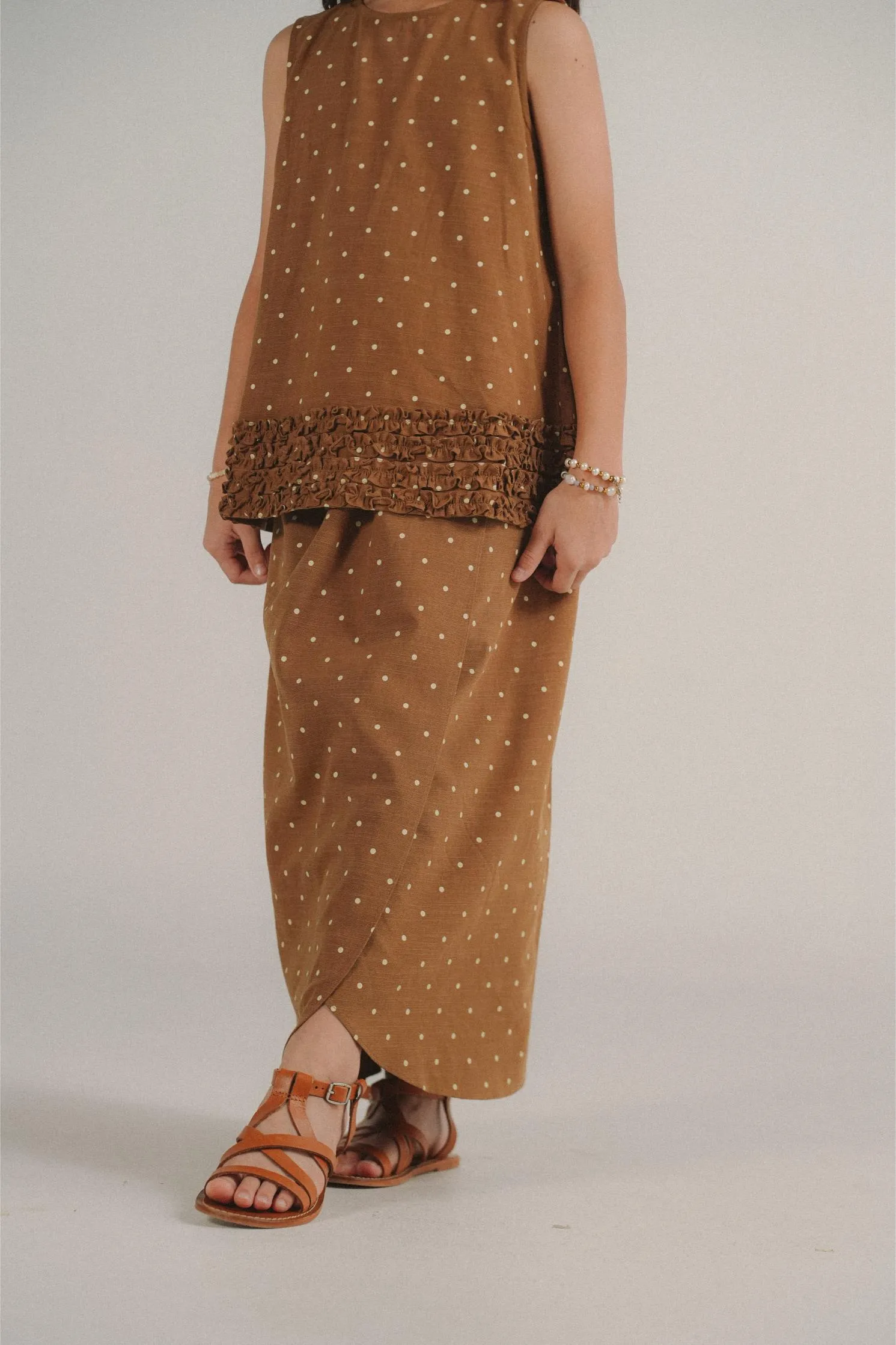 SKYE KURUNG IN CINNAMON