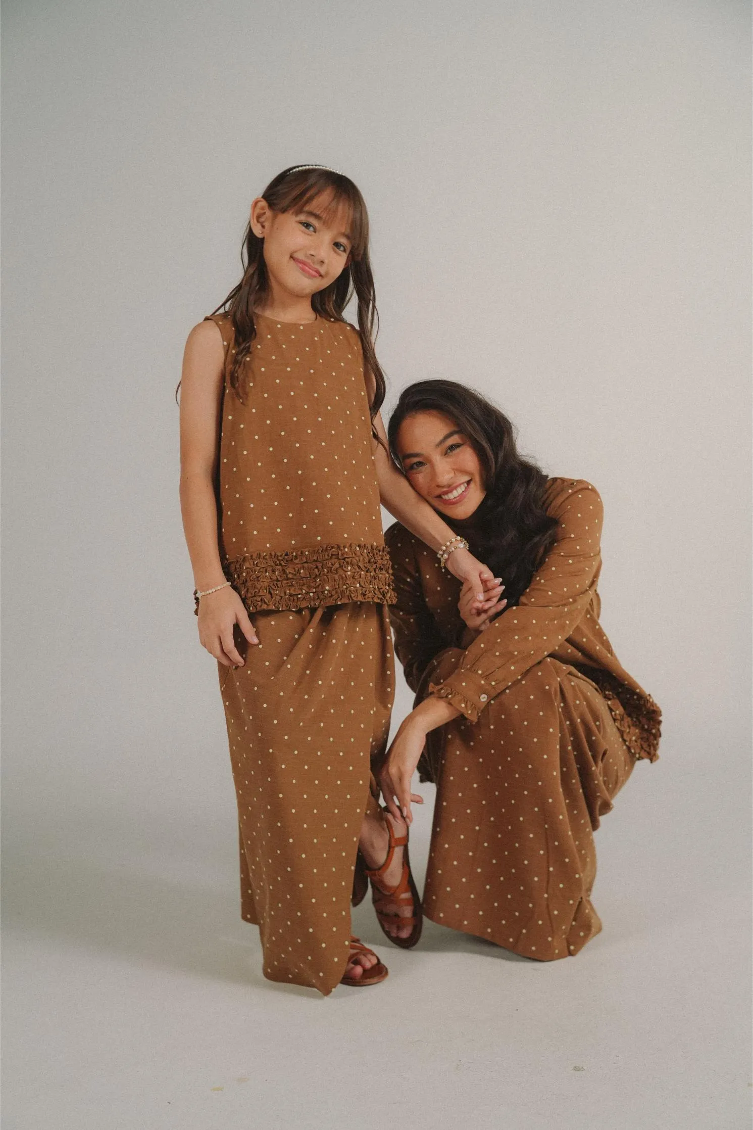 SKYE KURUNG IN CINNAMON