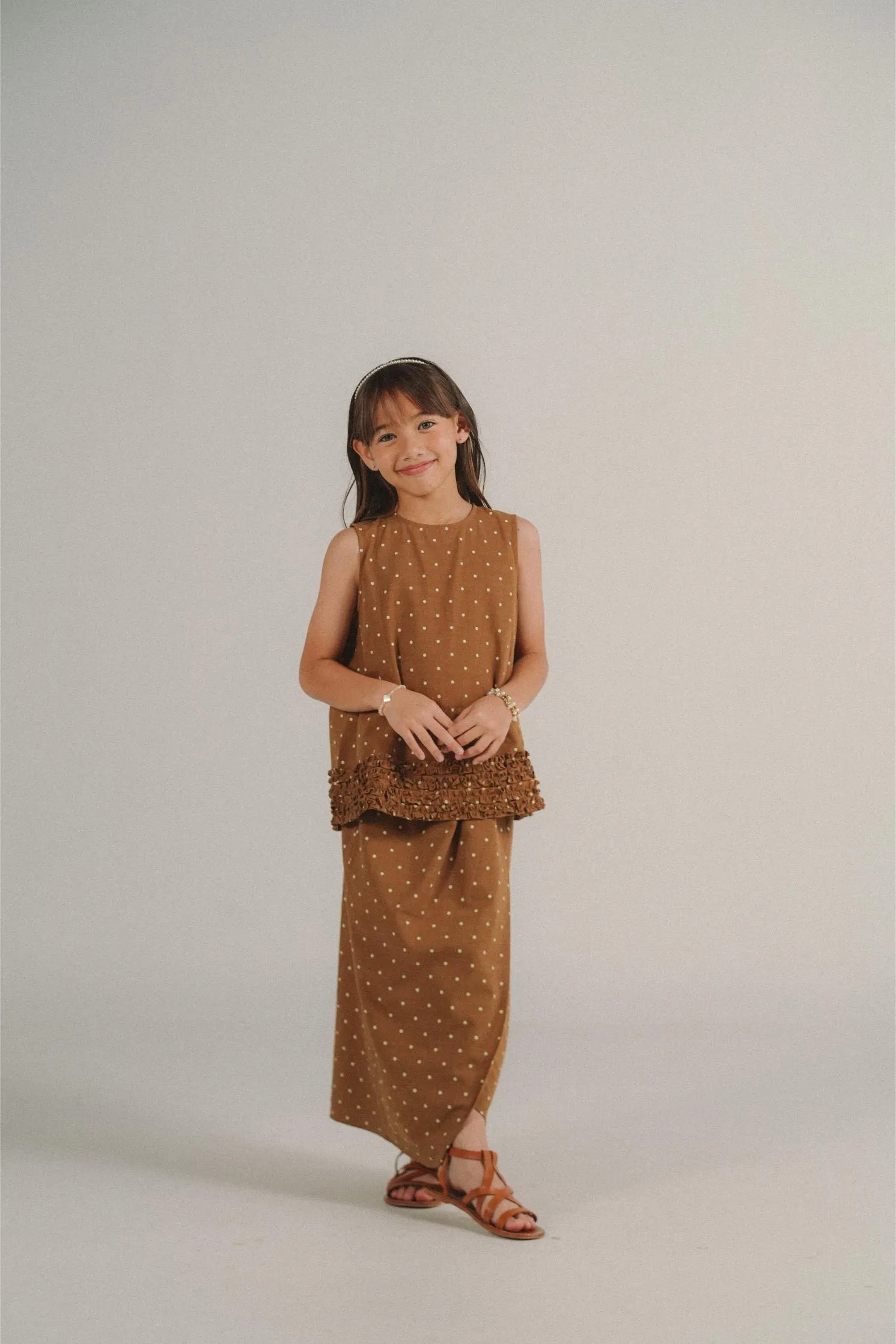 SKYE KURUNG IN CINNAMON