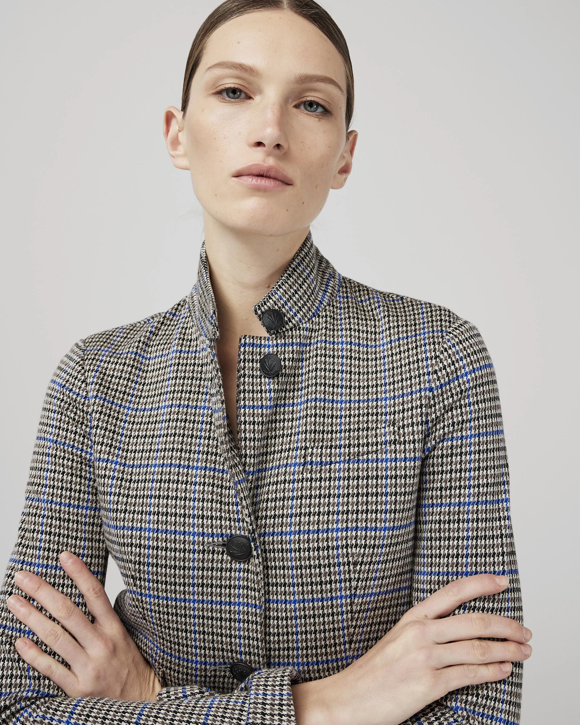 Slade Plaid Blazer