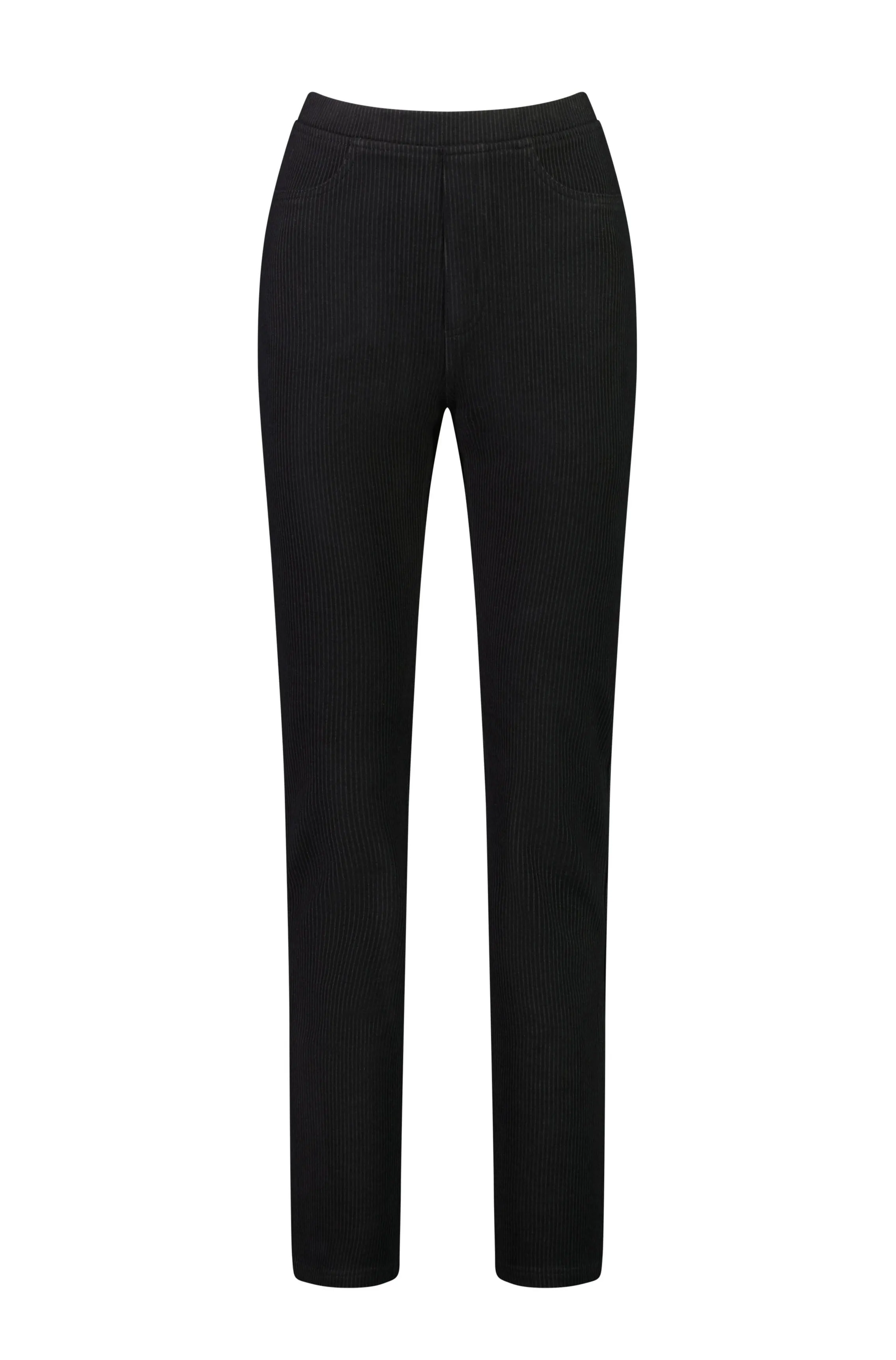 Slim Leg Full Length Cord Pull On - Plush