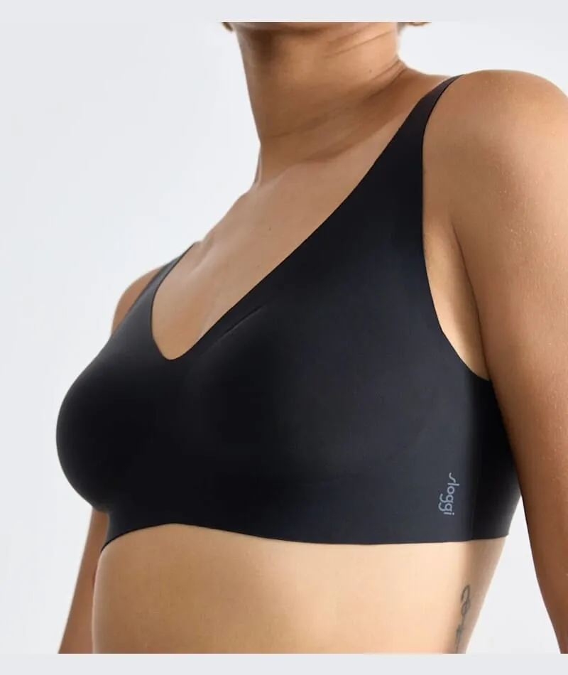 Sloggi ZERO Feel 2.0 Wire-free Soft Bra - Black