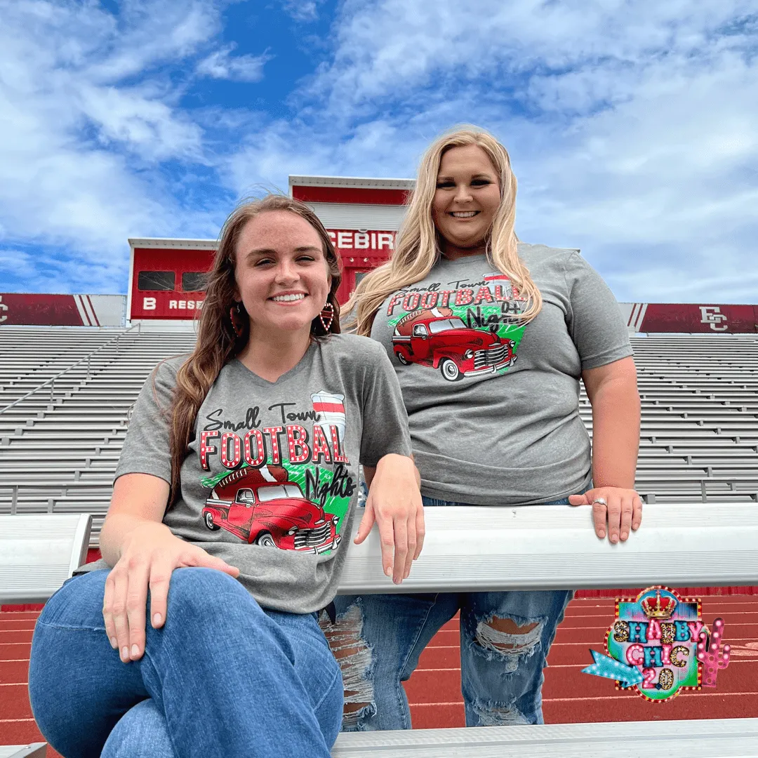 Small Town Football Nights Tee