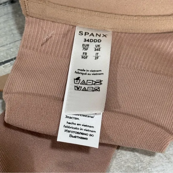 SPANX BRA-LLELUJAH! FULL COVERAGE UNDERWIRE BRA 30011R - NAKED 2.0 SIZE - 34DDD