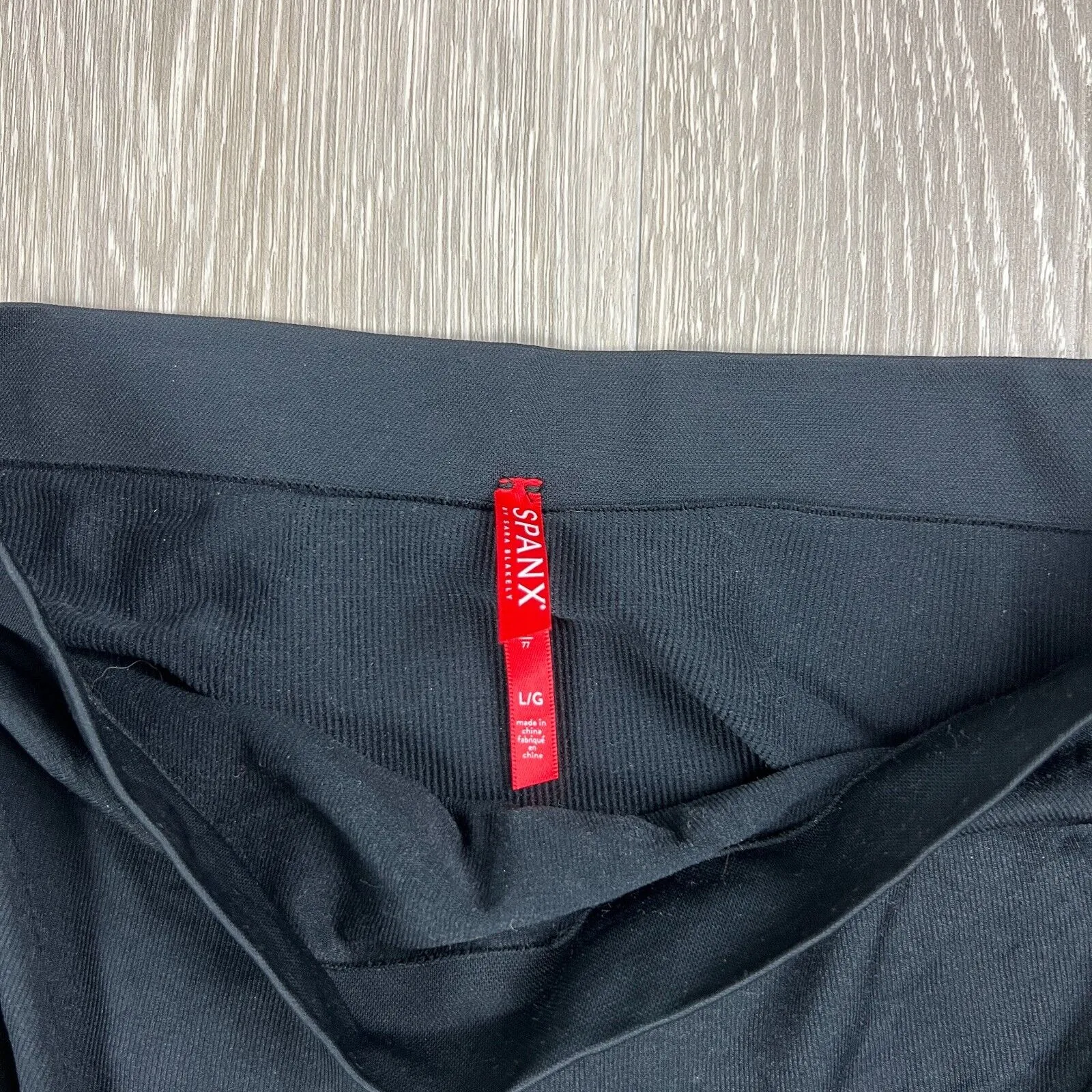 SPANX Pants Jeggings Womens Large 16 - 18 Black Skinny Maternity Casual Stretch