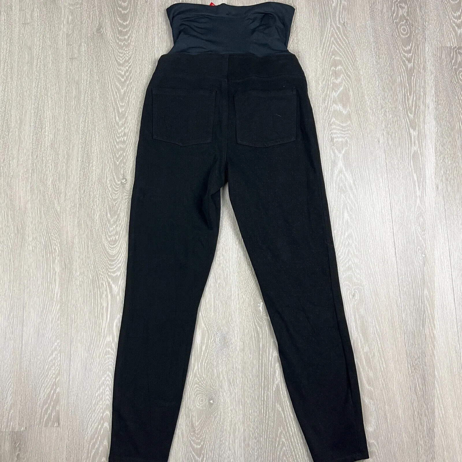 SPANX Pants Jeggings Womens Large 16 - 18 Black Skinny Maternity Casual Stretch