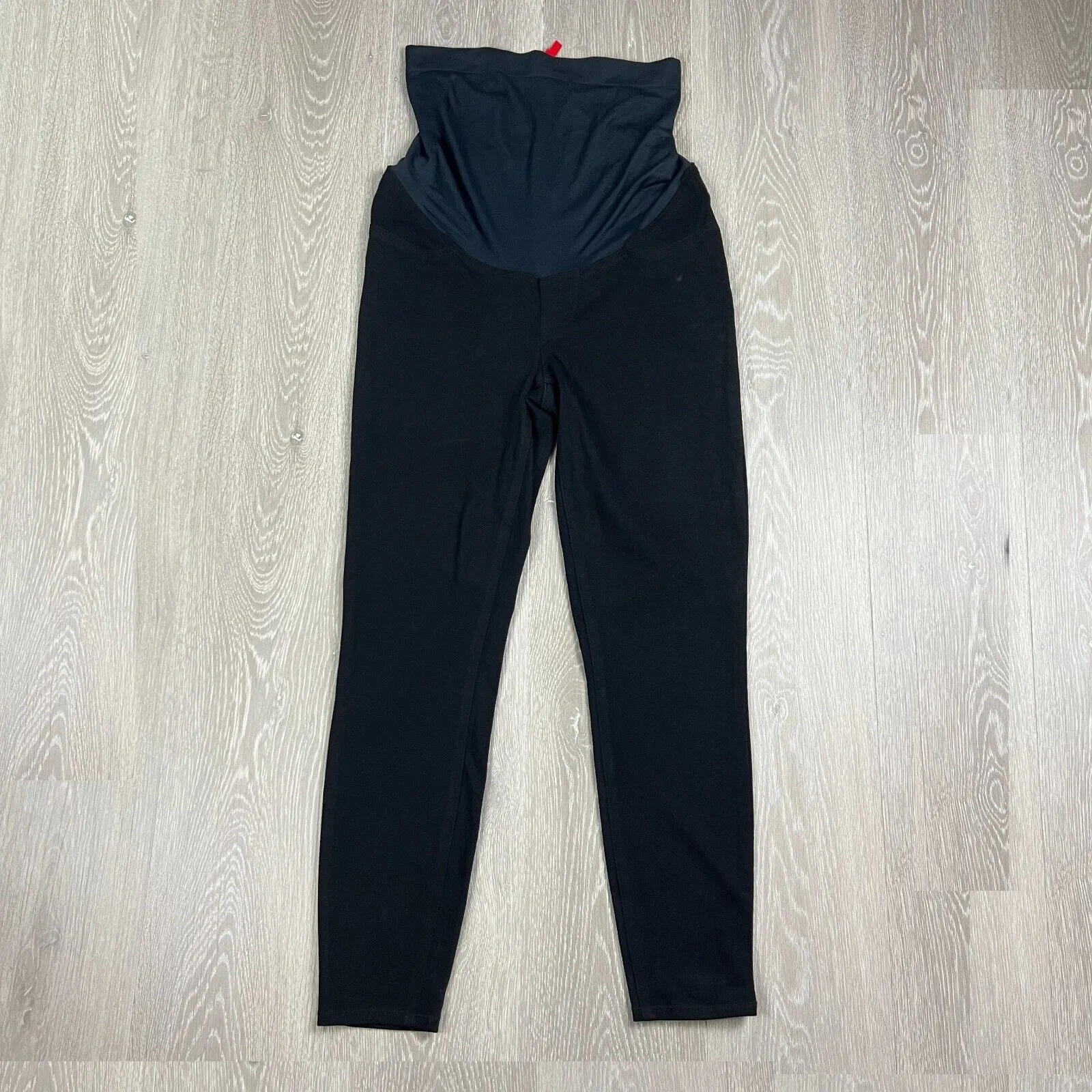 SPANX Pants Jeggings Womens Large 16 - 18 Black Skinny Maternity Casual Stretch