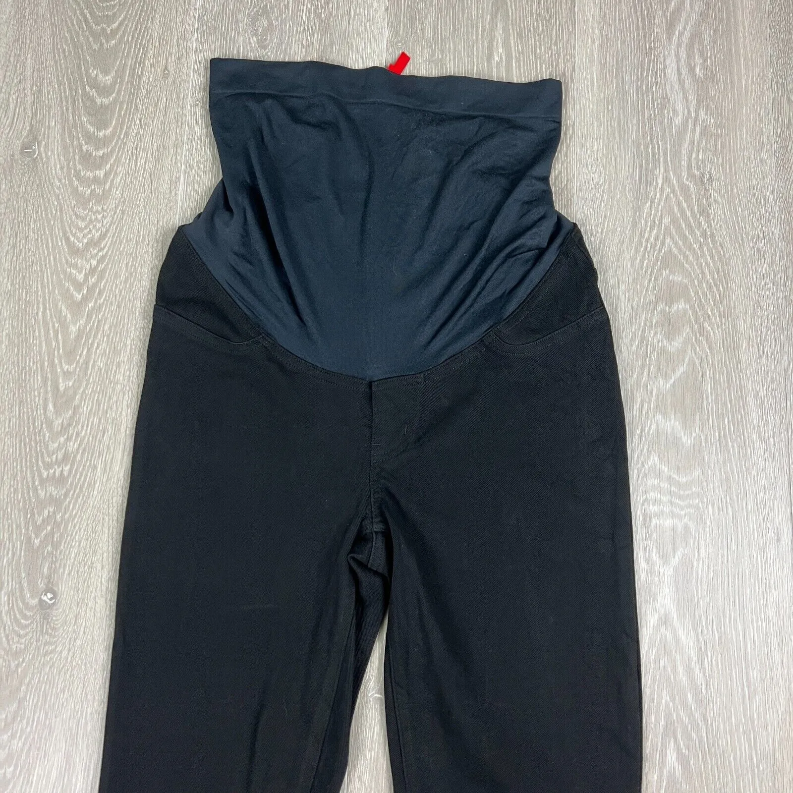 SPANX Pants Jeggings Womens Large 16 - 18 Black Skinny Maternity Casual Stretch