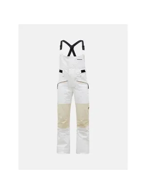 Spodnie narciarskie Peak Performance damskie W 2L Stretch Bib Pants białe