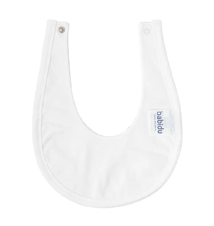 SS25 Babidu - Blue Teddy on Moon Print Bib