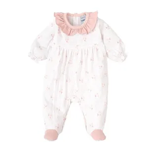 SS25 Babidu - Pink Print Babygrow