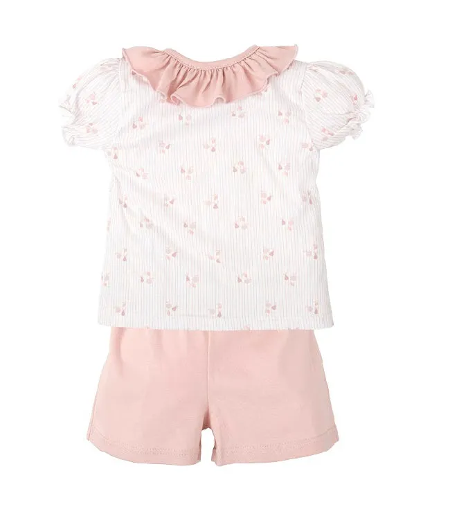 SS25 Babidu - Pink Print Pyjama Set