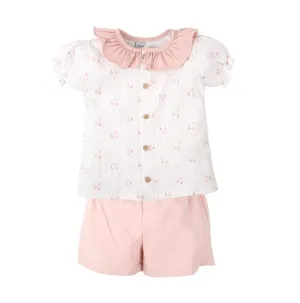 SS25 Babidu - Pink Print Pyjama Set