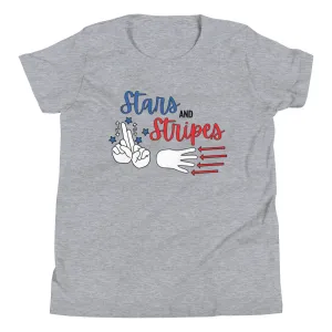 Stars and Stripes (Red, White, & Blue) Youth Tee