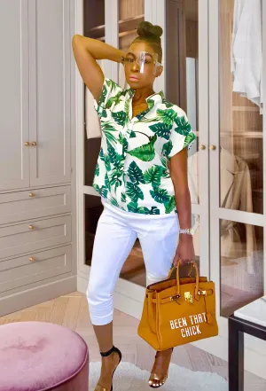 STAY-CATION | TROPICAL TOP