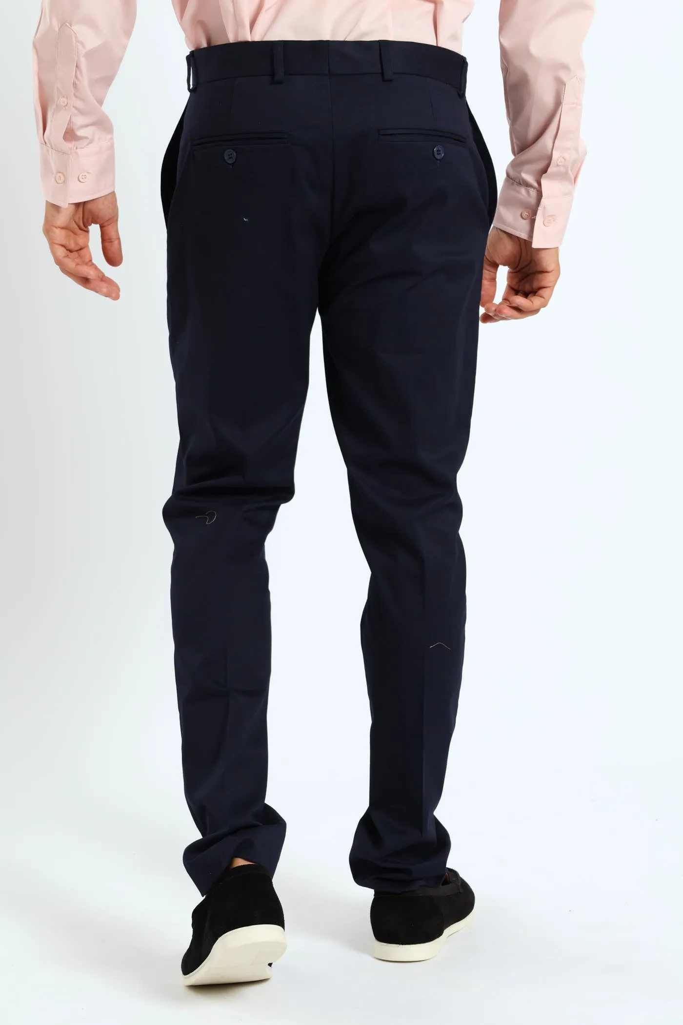 Stretch Twill Trouser - Navy