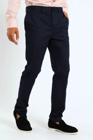 Stretch Twill Trouser - Navy