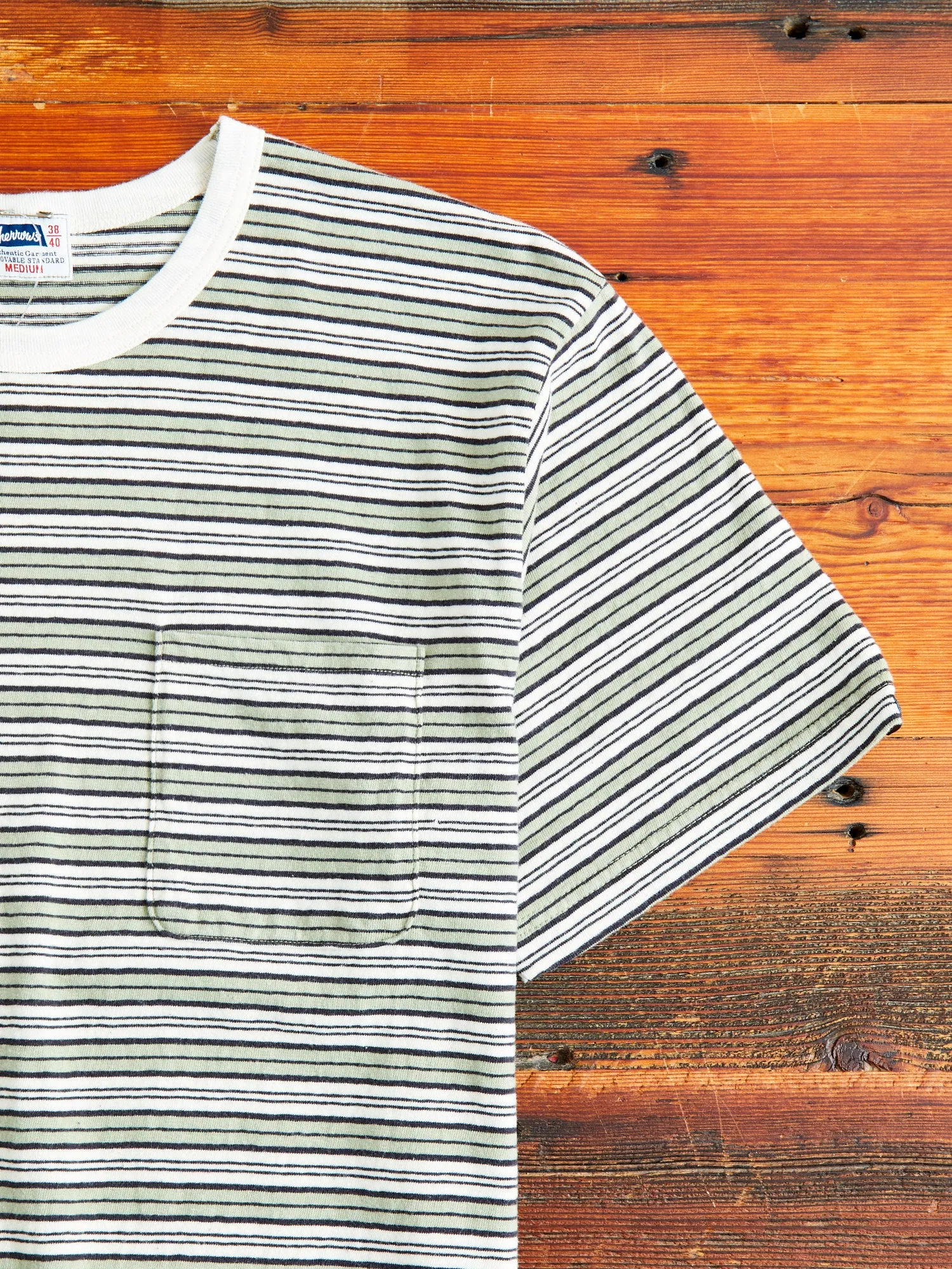 Stripe T-Shirt in Green