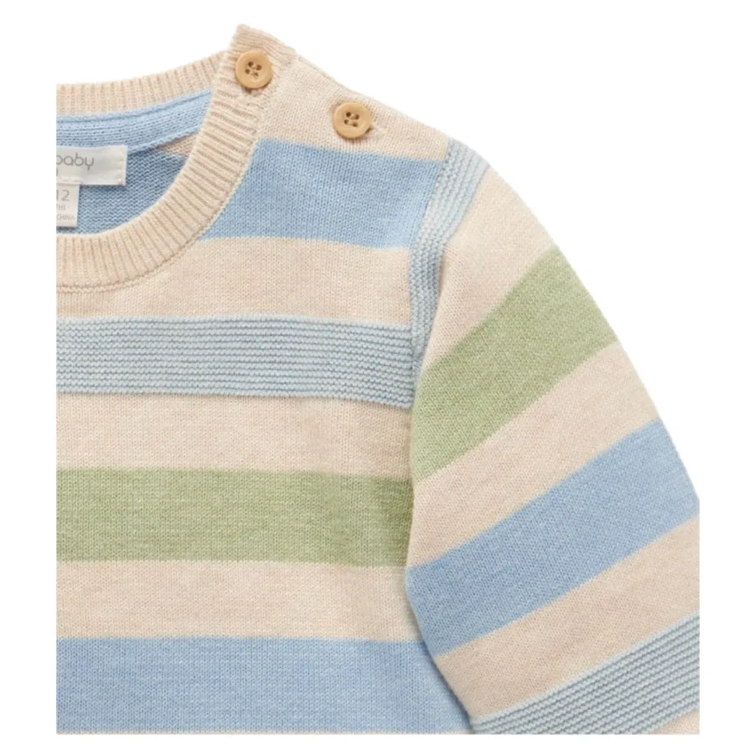 Striped Jumper - Safari