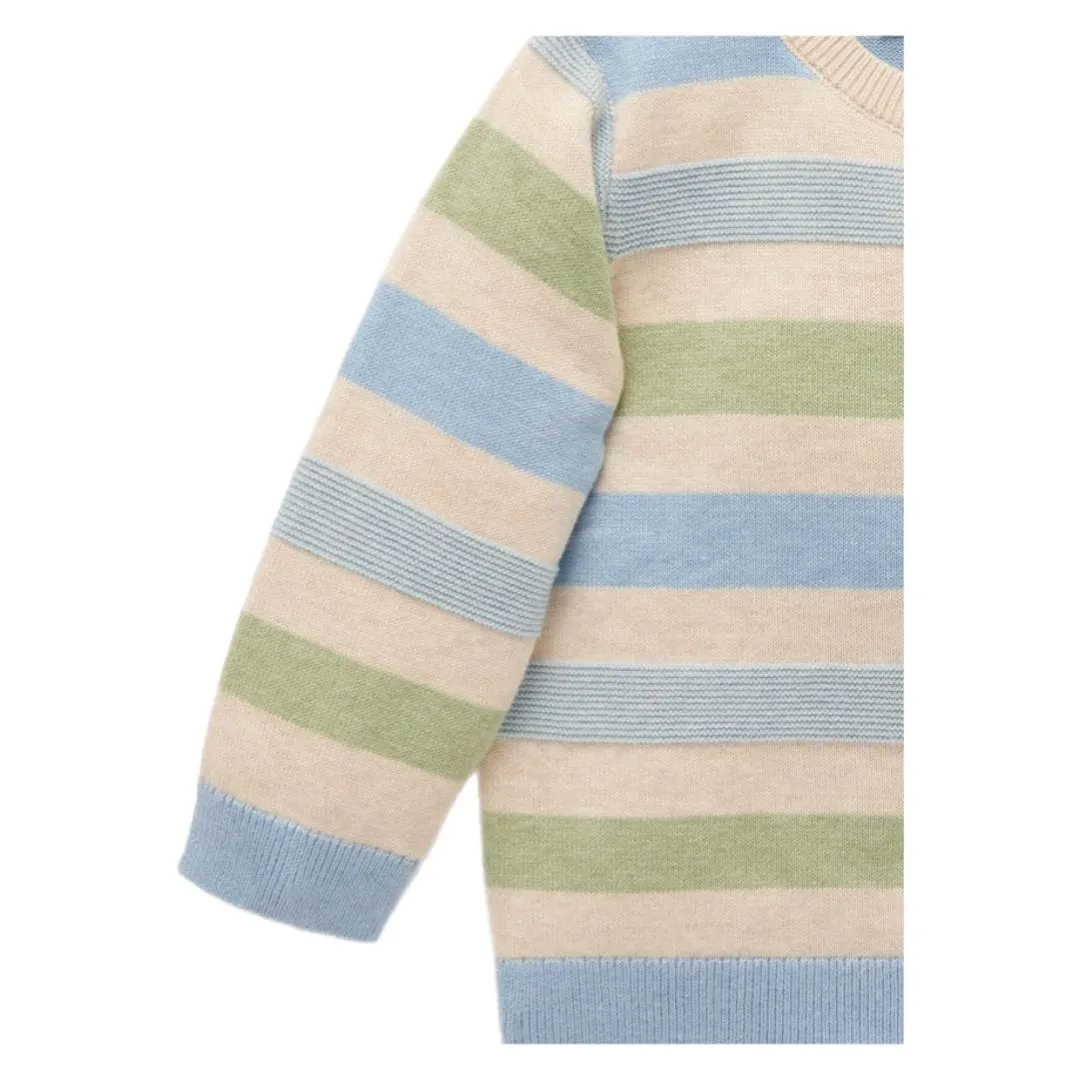 Striped Jumper - Safari