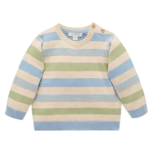 Striped Jumper - Safari