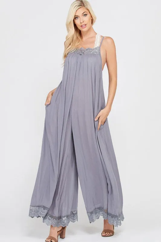 SUMMER WIDELEG JUMPSUIT