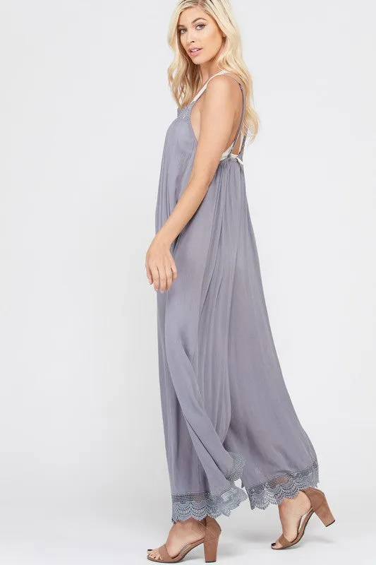 SUMMER WIDELEG JUMPSUIT
