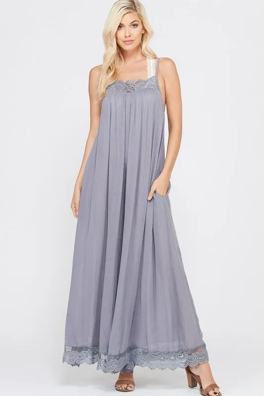 SUMMER WIDELEG JUMPSUIT