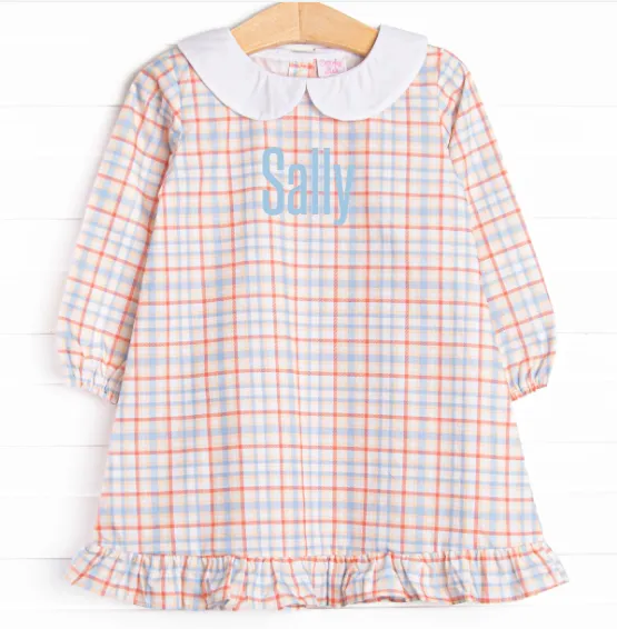 Sunset Secrets Dress, Blue